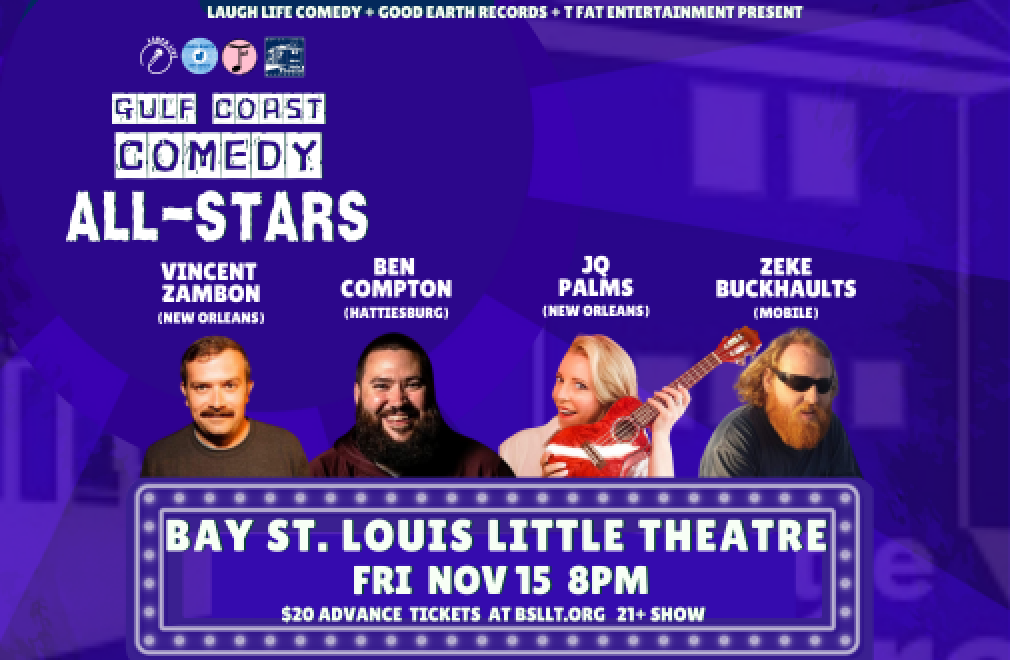 Gulf Coast Comedy All-Stars Live in Bay St. Louis 