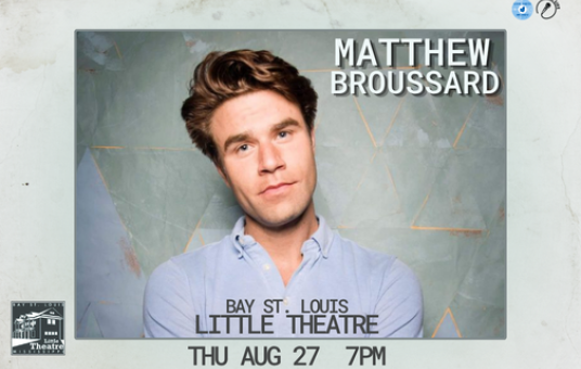 Matthew Broussard Live in Bay St. Louis
