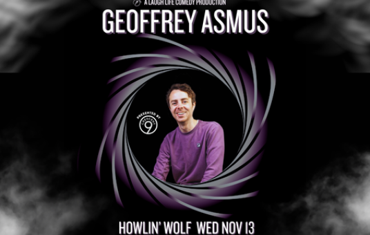 Geoffrey Asmus Live in New Orleans presented by Crescent 9 THC Seltzer