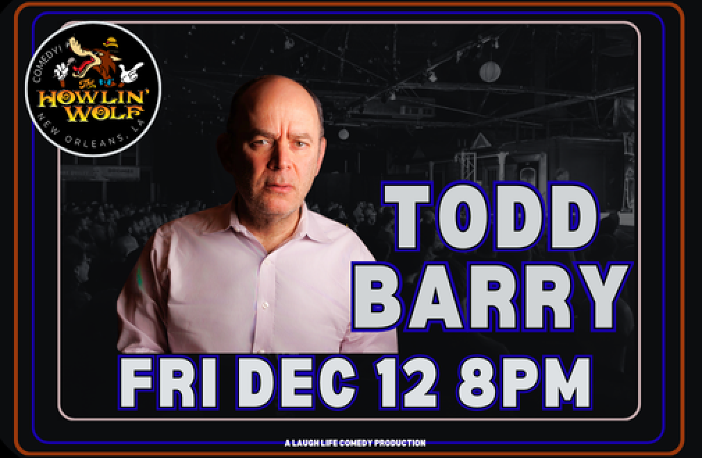 Todd Barry Live in New Orleans